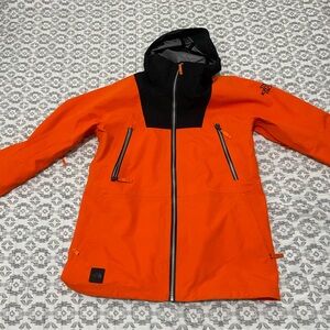 The North Face Orange and Black Jacket